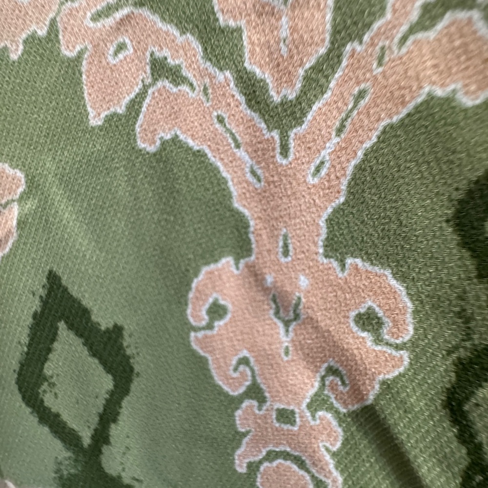 Rachel Zoe Green and Cream Mini NWOT Dress - Picture 7 of 9